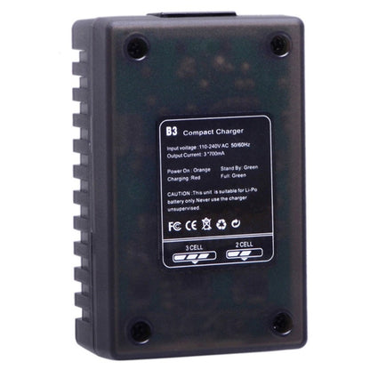 B3 Compact 2S 3S Lipo Balance Battery Charger for RC Helicopter US