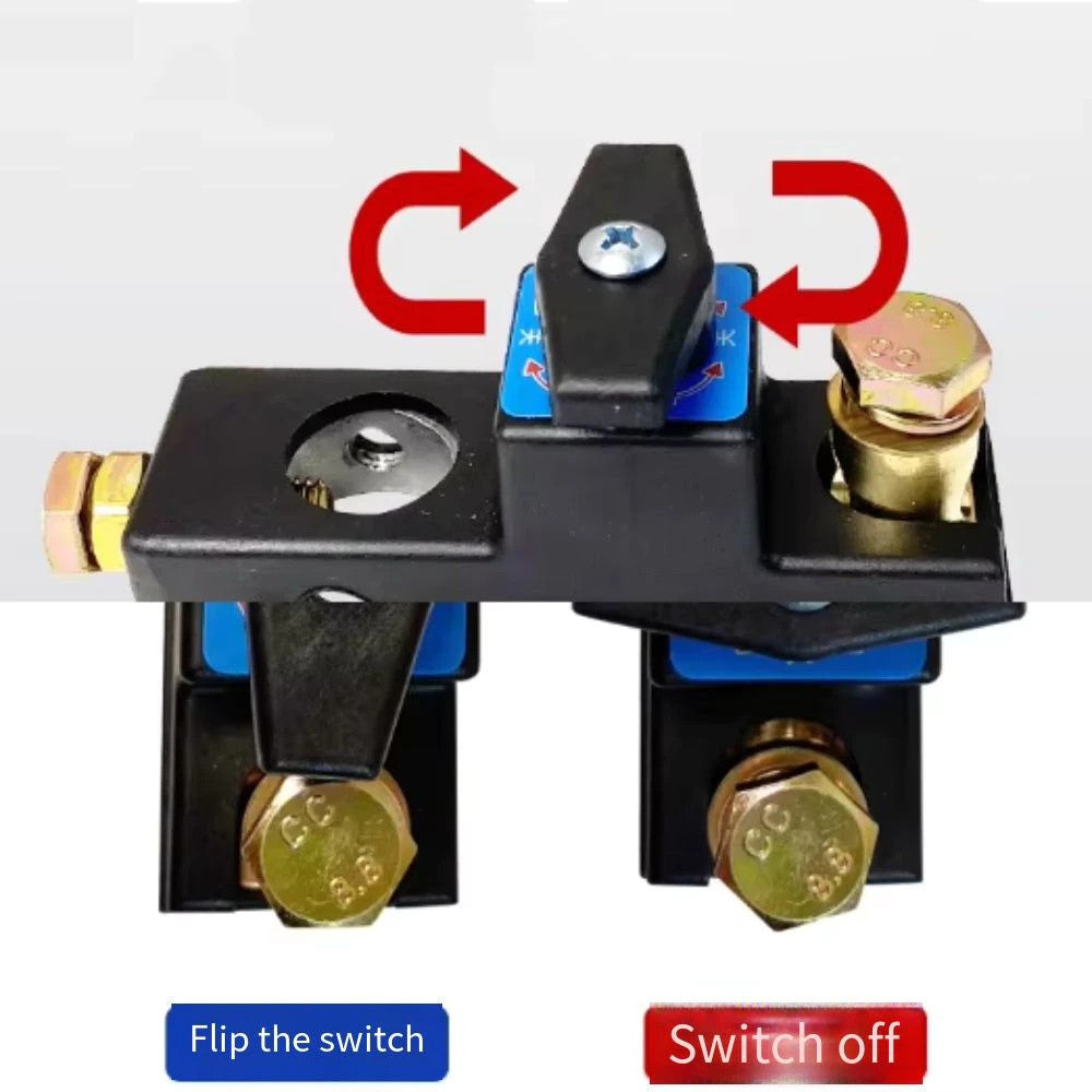 Car Battery Disconnect Switch 12V-24V Battery Cut-off Anti-leakage Switch Quick Cut-off Switch