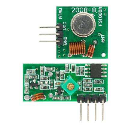 433 Mhz Rf Transmitter And Receiver Module Link Kit For Arm Mcu Wl DIY 315mhz Wirel