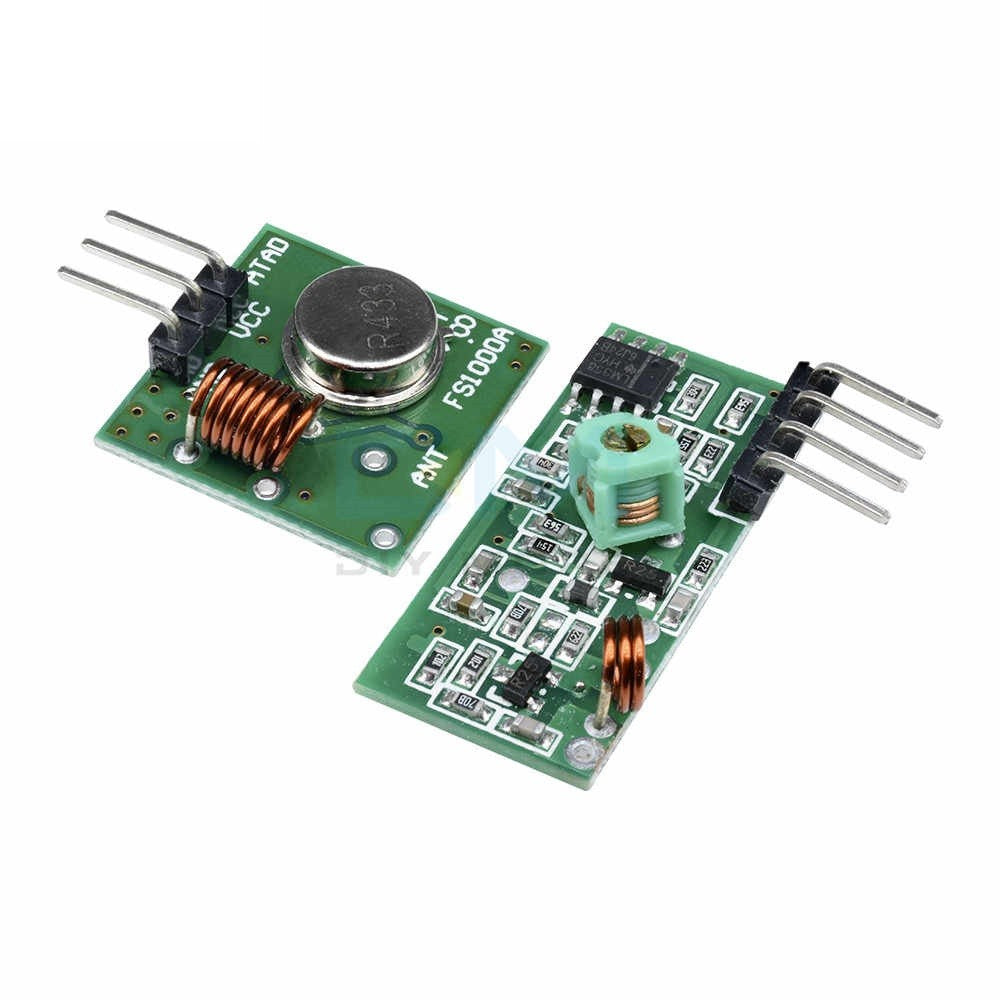 433 Mhz Rf Transmitter And Receiver Module Link Kit For Arm Mcu Wl DIY 315mhz Wirel