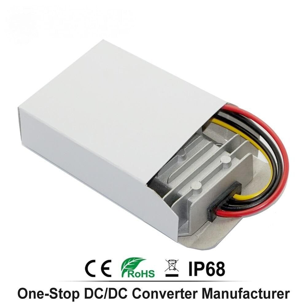 Waterproof 12V to 48V 2A 3A 1A 96W 144W DC to DC Boost Converter 12V-48V DC-DC Step Up Car Power Converters