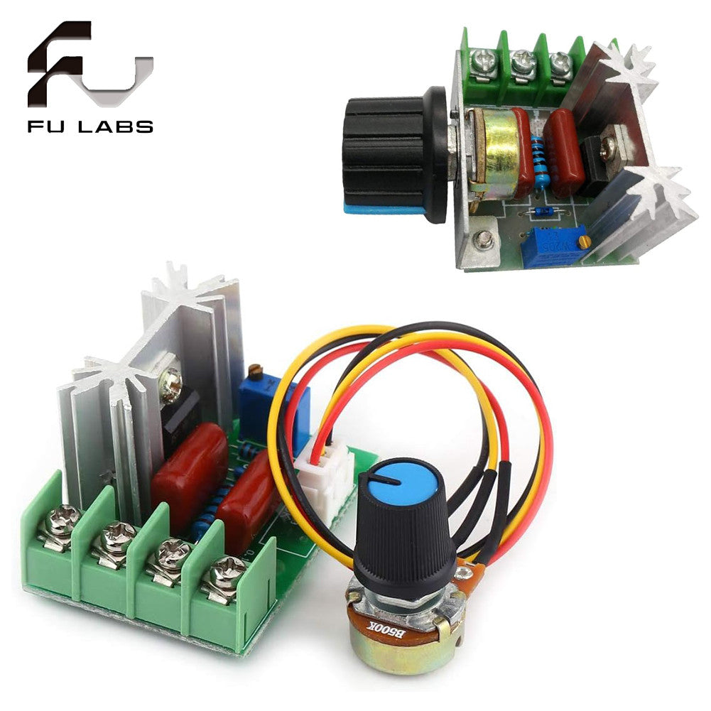 AC 220V 2000W SCR Voltage Regulator Dimming Dimmers Speed Controller Thermostat