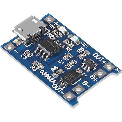 Type-c/Micro USB 5V 1A 18650 TP4056 Lithium Battery Charger Module Charging Board With Protection Dual Functions 1A