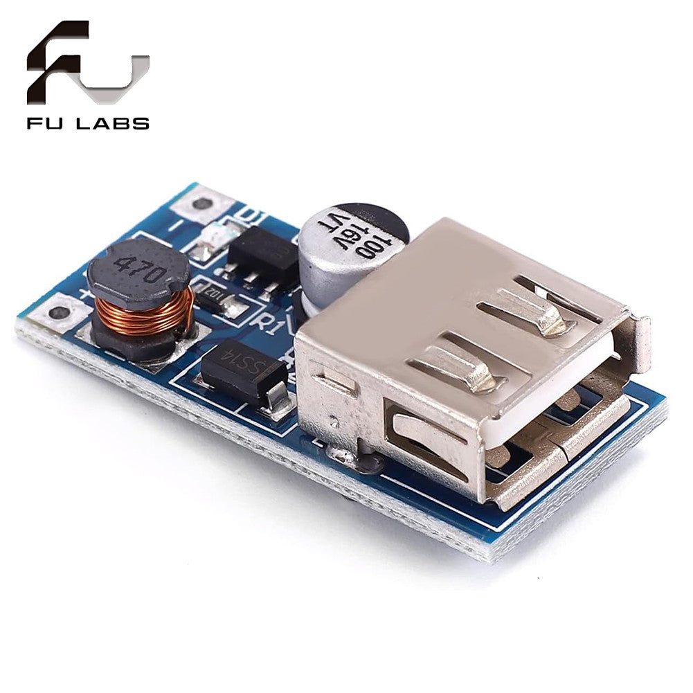 DC DC 0.9V-5V to 5V 600MA Power Bank Charger Step Up Boost Converter Supply Voltage Module USB Output Charging Circuit Board