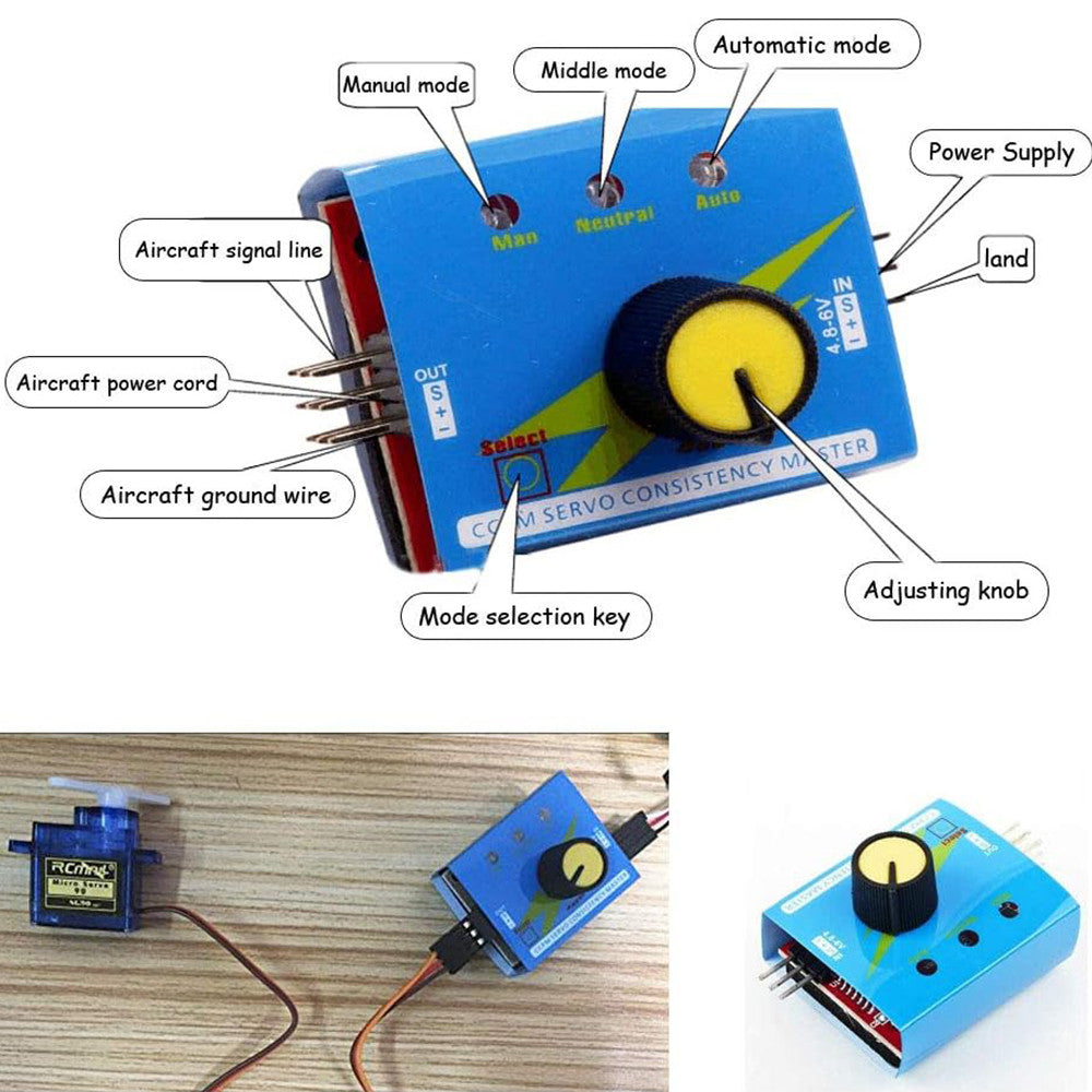 Servo Tester module Gear Test