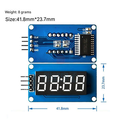 Digital Display Tube Red 4-Digit LED Display Module Board For Arduino Diy LED Display Board