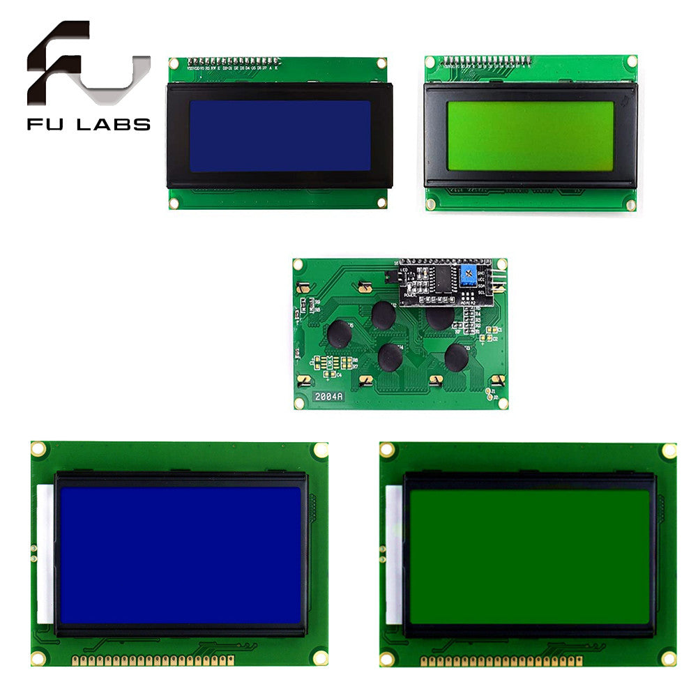 LCD Module LCD 2004A 12864B 20x4 Character LCD Display PCF8574 IIC I2C Interface HD44780 Controller for Arduino