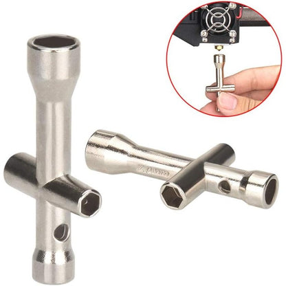 Mini Cross Socket Wrench M2/M2.5/M3/M4 Nut Tool Robot Dedicated