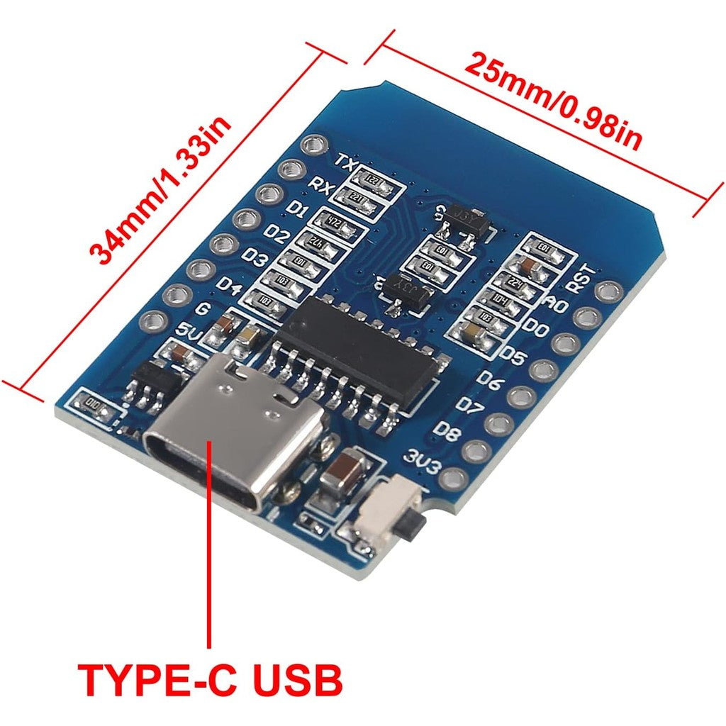 D1 Mini Nodemcu 4M bytes Lua WIFI ESP8266 Wireless Development Board MINI D1 ESP-12 ESP-12F