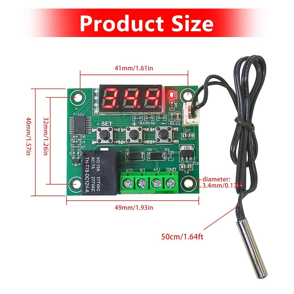 XH-W1209 Thermostat Temperature Control Switch