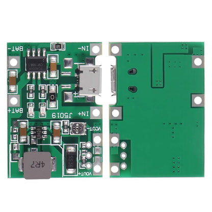 3.7v 9V 5V 18650 Charging Step-Up Boost One Adjustable Module 2A Micro USB Type C