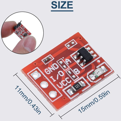 TTP223 Touch button Module Capacitor type Single Channel Self Locking Touch switch sensor