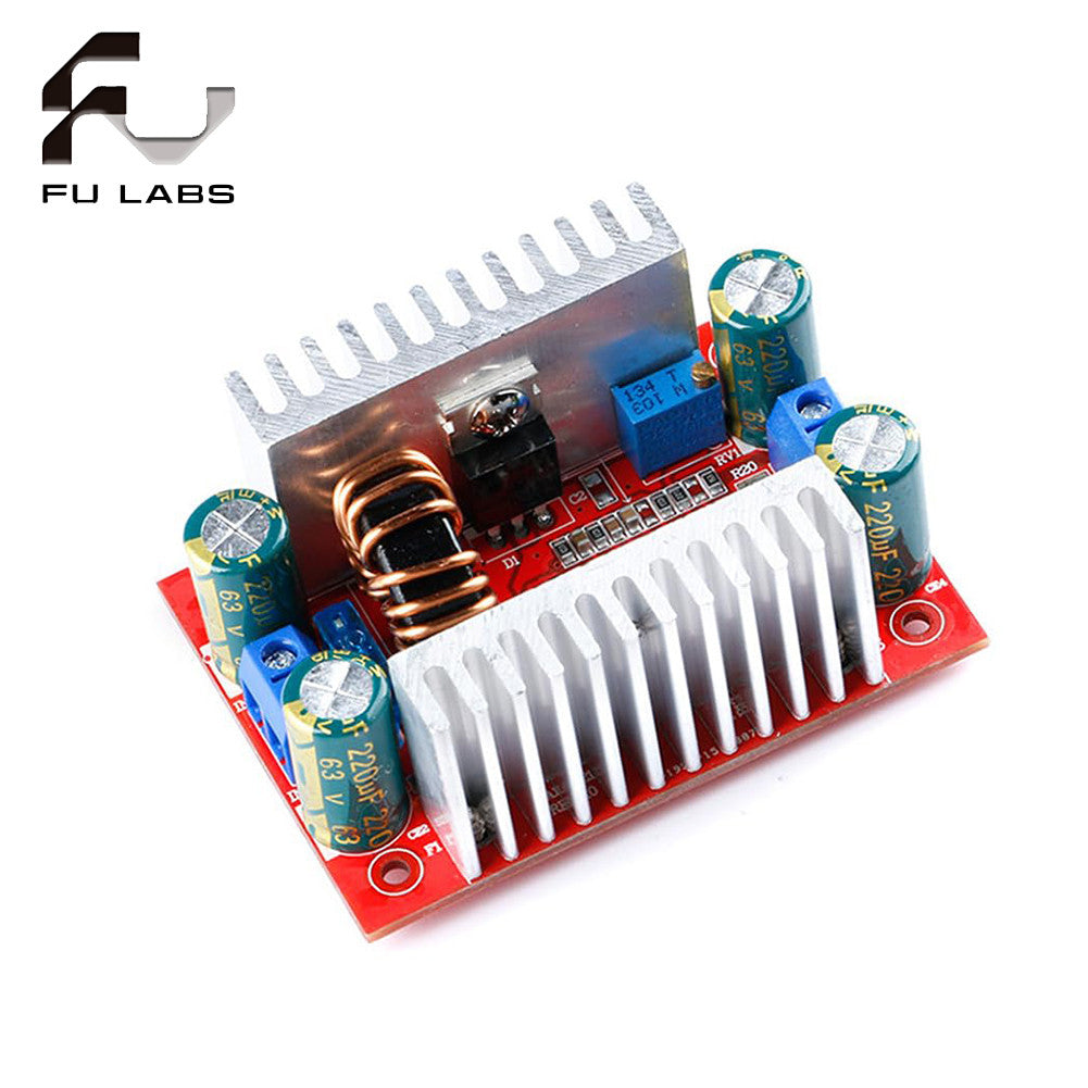 DC 400W 15A Step-up Boost Converter Constant Current Power Supply LED Driver 8.5-50V to 10-60V Voltage Charger Step Up Module