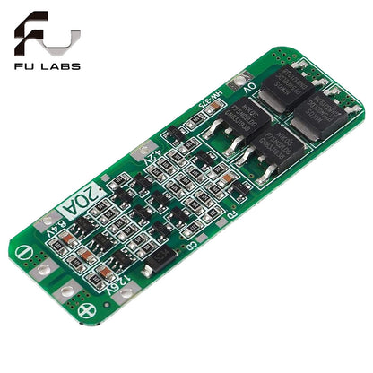 3S 20A Li-ion Lithium Battery 18650 Charger PCB BMS Protection Board 12.6V Cell 59x20x3.4mm Module