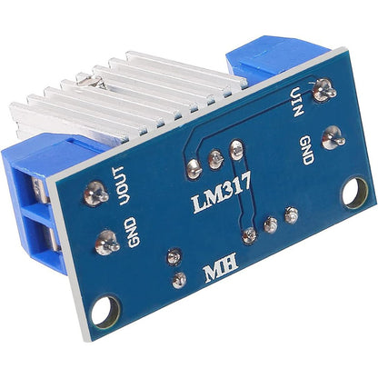 LM317 Adjustable Voltage Regulator Power Supply LM317 DC-DC Converter Buck Step Down Circuit Board Module Linear Regulator