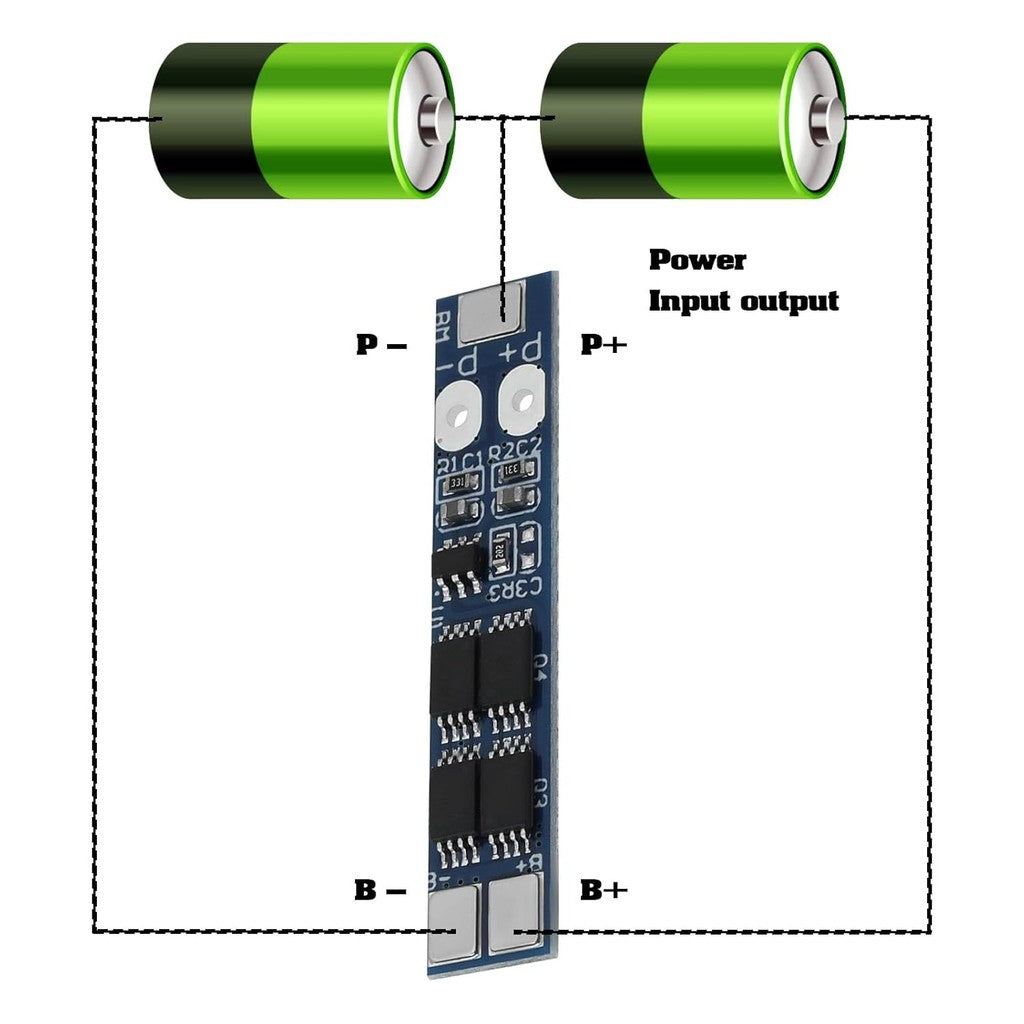 2S 7.4v 18650 lithium battery 8.4v polymer lithium battery 8A working current
