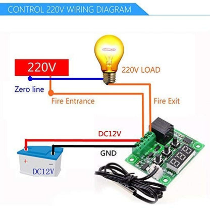 XH-W1209 Thermostat Temperature Control Switch