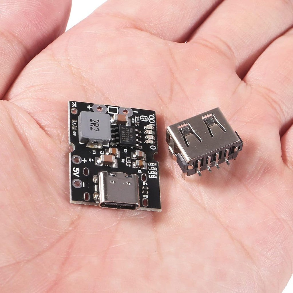 High precision 5V2A integrated charging and discharging module Type-C input compatible with 4.2V