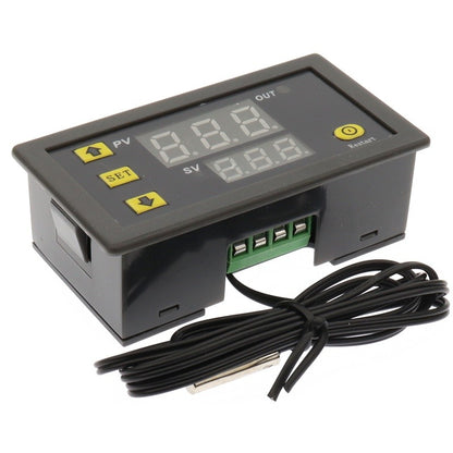 W3230 DC 12V/24V 20A AC 220V 10A Digital LCD Thermostat Temperature Controller with Probe