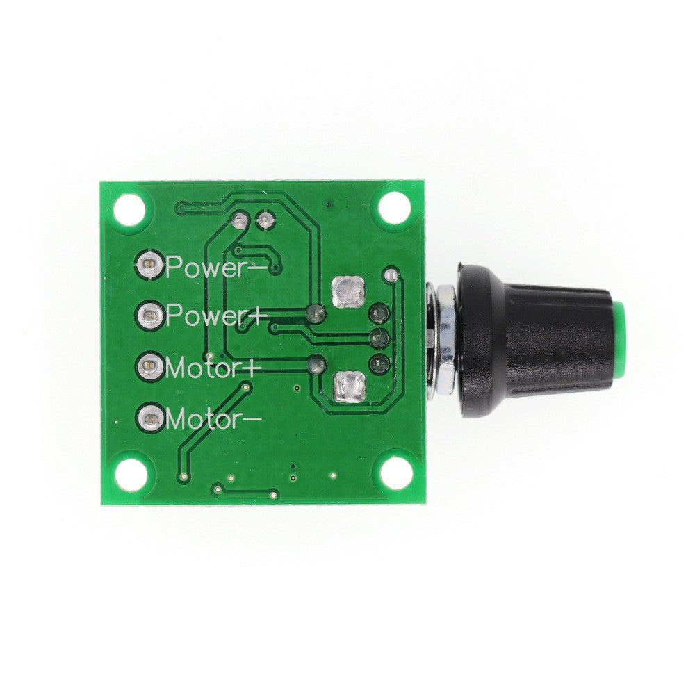 PCF* DC Motor Speed Controller 12v, Low Voltage PWM 1803BK Adjustable Driver Switch with Control Knob 1.8v 3v 5v 6v  12v