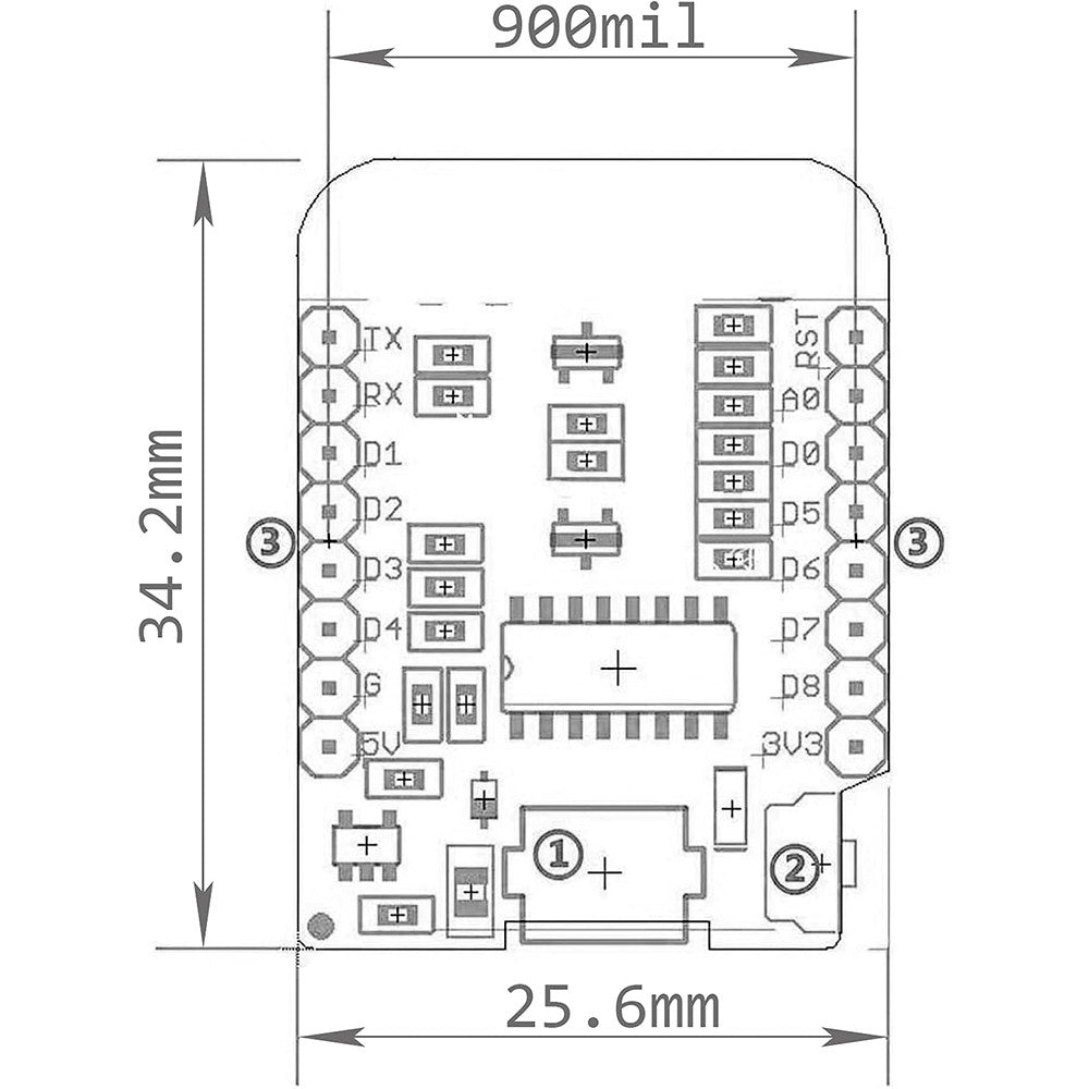 D1 Mini Nodemcu 4M bytes Lua WIFI ESP8266 Wireless Development Board MINI D1 ESP-12 ESP-12F