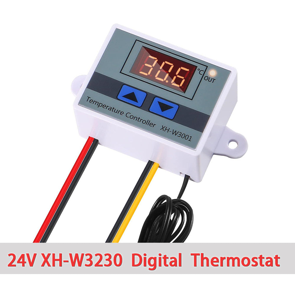 XH-W3002 220V 12V 24V Incubator Multifunction Digital Temperature Controller 1500W Thermostat Control Switch