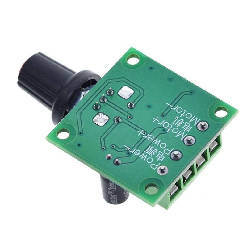 PCF* DC Motor Speed Controller 12v, Low Voltage PWM 1803BK Adjustable Driver Switch with Control Knob 1.8v 3v 5v 6v  12v