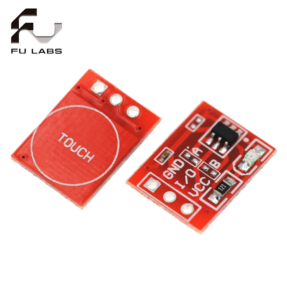 TTP223 Touch button Module Capacitor type Single Channel Self Locking ...