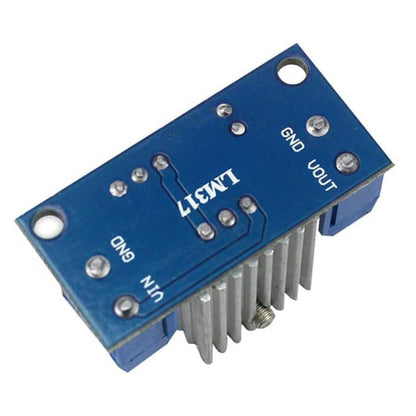 LM317 Adjustable Voltage Regulator Power Supply LM317 DC-DC Converter Buck Step Down Circuit Board Module Linear Regulator