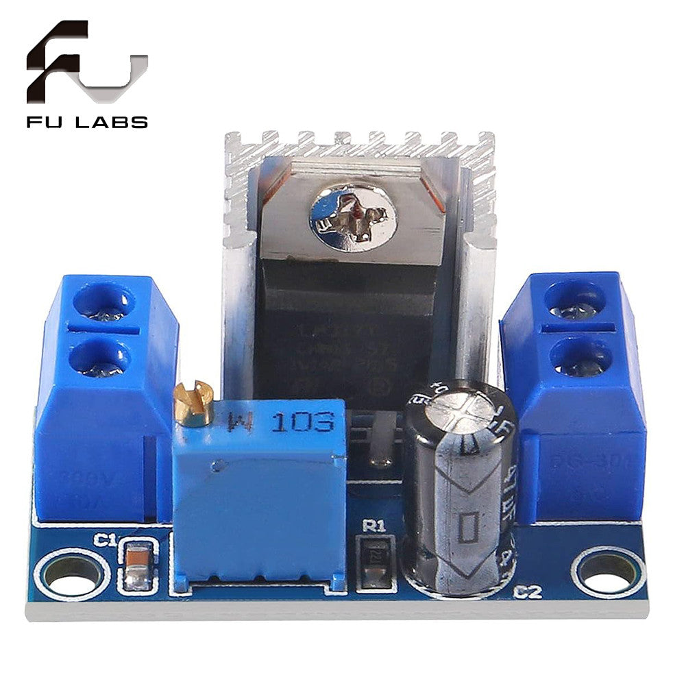 LM317 Adjustable Voltage Regulator Power Supply LM317 DC-DC Converter Buck Step Down Circuit Board Module Linear Regulator