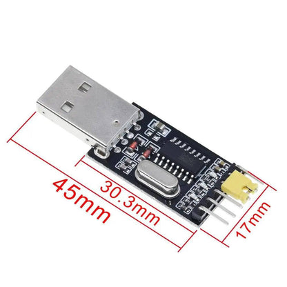 CH340G USB To TTL Convertejavascript Adapter Module/USB TTL converter UART module CH340G CH340 module 3.3V 5V switch SUNLEPHANT