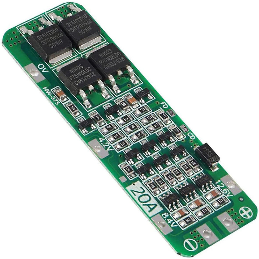 3S 20A Li-ion Lithium Battery 18650 Charger PCB BMS Protection Board 12.6V Cell 59x20x3.4mm Module