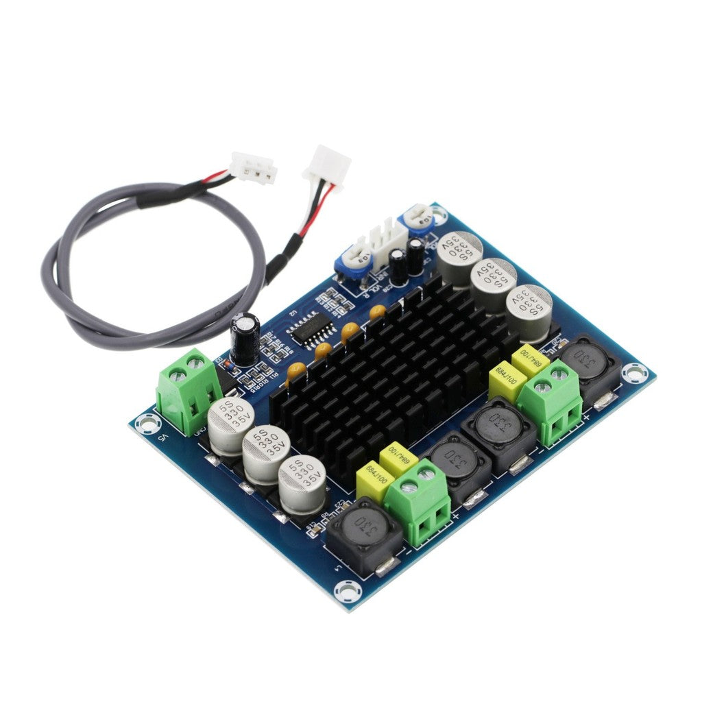 DC 12V 24V 120W*2 TPA3116 D2 Dual Channel digital Power audio amplifier board  good XH-M543