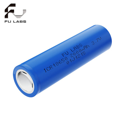 FU LABS 3.7V Lithium-ion 18650 Battery for Solar Electric Scooter Mini Fan Power Bank Flat Top/Button Top made by PKCELL