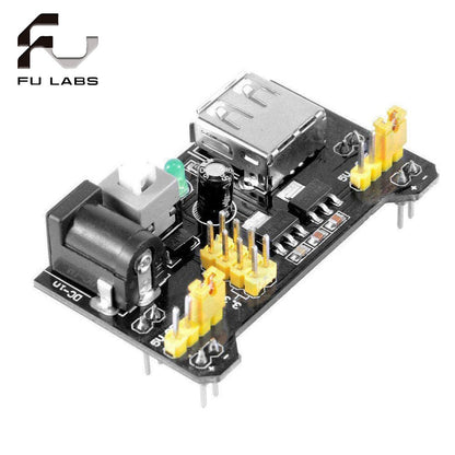 MB102 Solderless Breadboard Power Supply Module for Arduino 3.3V 5V MB102