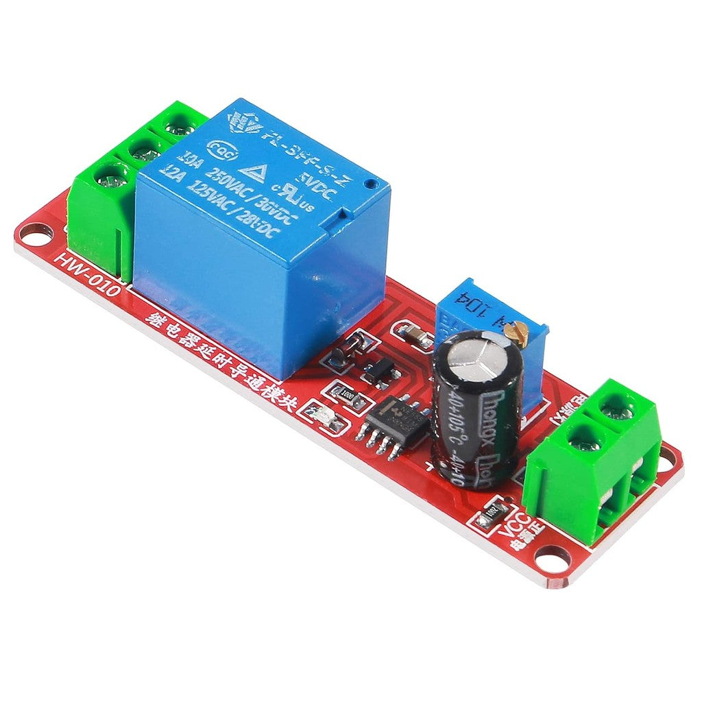 DC 5V 12V NE555 Timer Switch Adjustable Module Time delay relay Module 12V Delay relay shield 0~10S