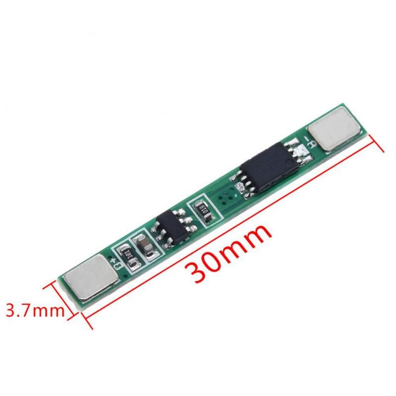 3.7V 3A li-ion BMS PCM battery protection board pcm for 18650 lithium ion li battery