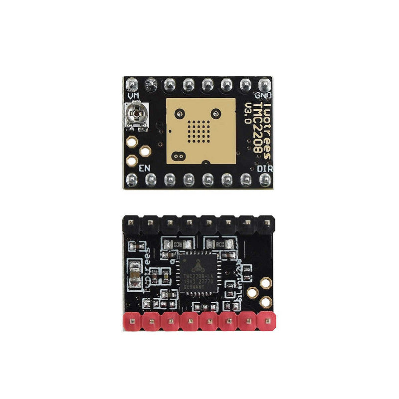 TMC2208 TMC2209 TMC2225 V2.0 with Heat Sink Stepper Motor Driver StepStick 3d Printer Parts 2.5A 256 Subdivision Silent Printing