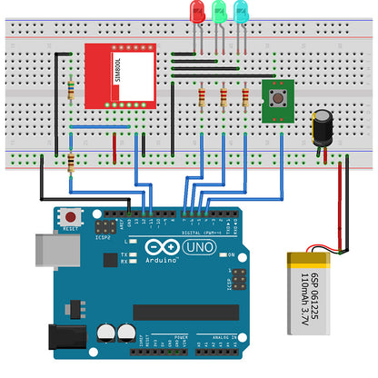 Smallest SIM800L GPRS GSM Module Micro SIM Card Core Board Quad-band TTL Serial Port for Arduino
