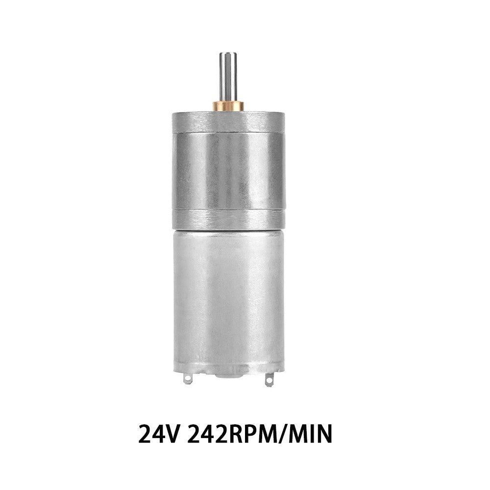 DC 12V 25GA-370 Low Speed Metal Gear Motor 25mm