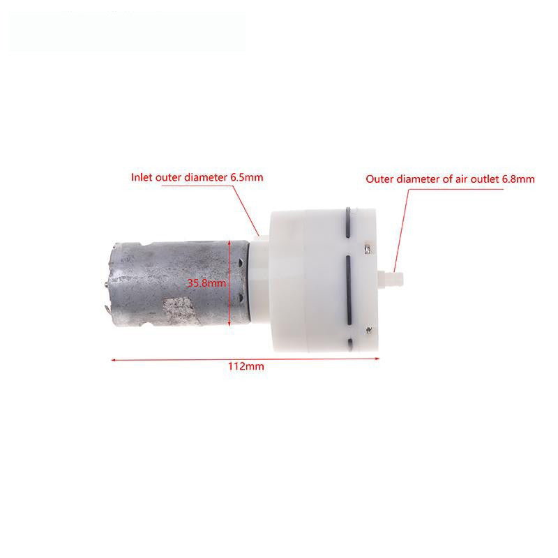 5L High Flow DC 555 12V Micro Vacuum Pump Low Noise Electric Pumps Fish Tank, And Oxygen Pump  PH