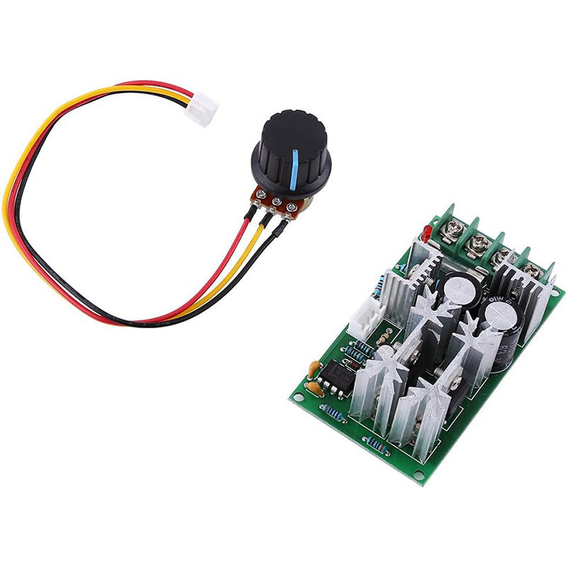 DC motor speed regulator 12V24V36V48V high-power drive module PWM controller 20A current regulator