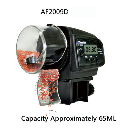 Automatic Fish Feeder Intelligent Fish/Turtle/Goldfish Feeder for Aquarium and Fish Tank 4 Times Intelligent Timer Fish Food Dispenser