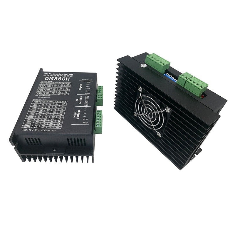 Step Motor 2H Microstep Driver DM860 24V-72V for Two-phase hybrid stepper motors in 57/60/86/110mm sizes DM860H