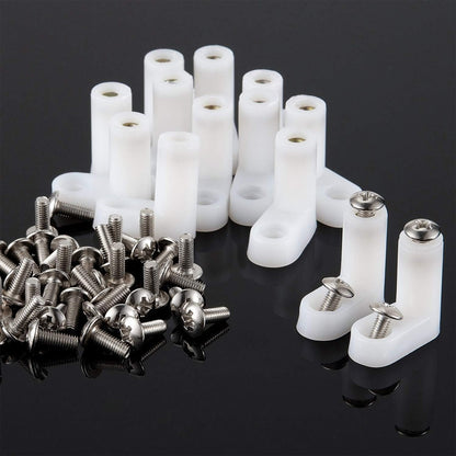 4Pcs/Set L Type PCB Mounting Feet with Screw