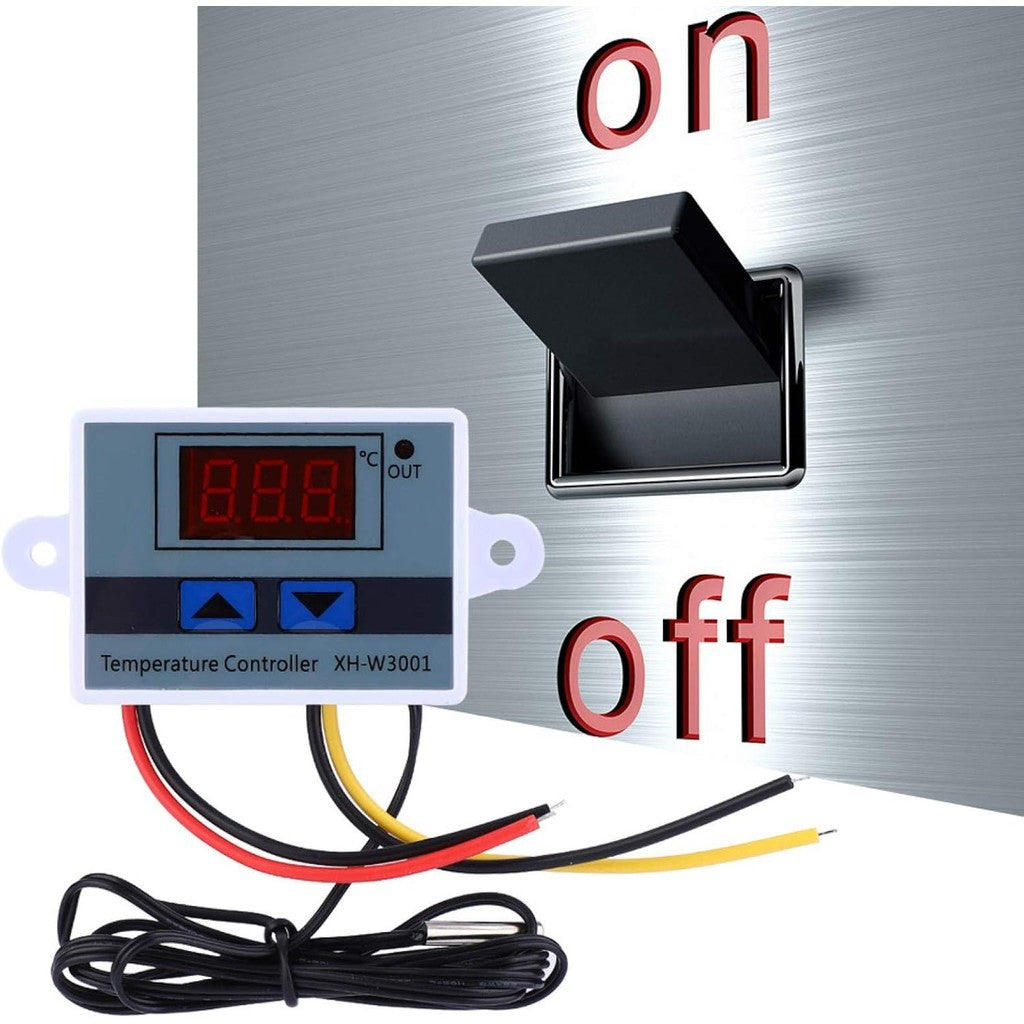 XH-W3001 220V Incubator Multifunction Digital Temperature Controller 1500W Thermostat Control Switch