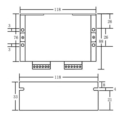 DM556 Digital Stepper motor driver 2 phase 5.6A for 57 86 stepper motor NEMA23 NEMA34 Stepper Motor Controller CFMY