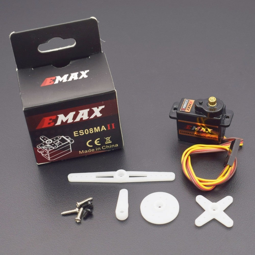 Emax ES08MA II 12g Analog Metal Gear Servo with Mount