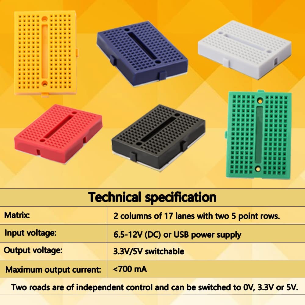 SYB-170 Breadboard Mini Breadboard syb-170 Small Board syb-170 Small Board Experiment Board