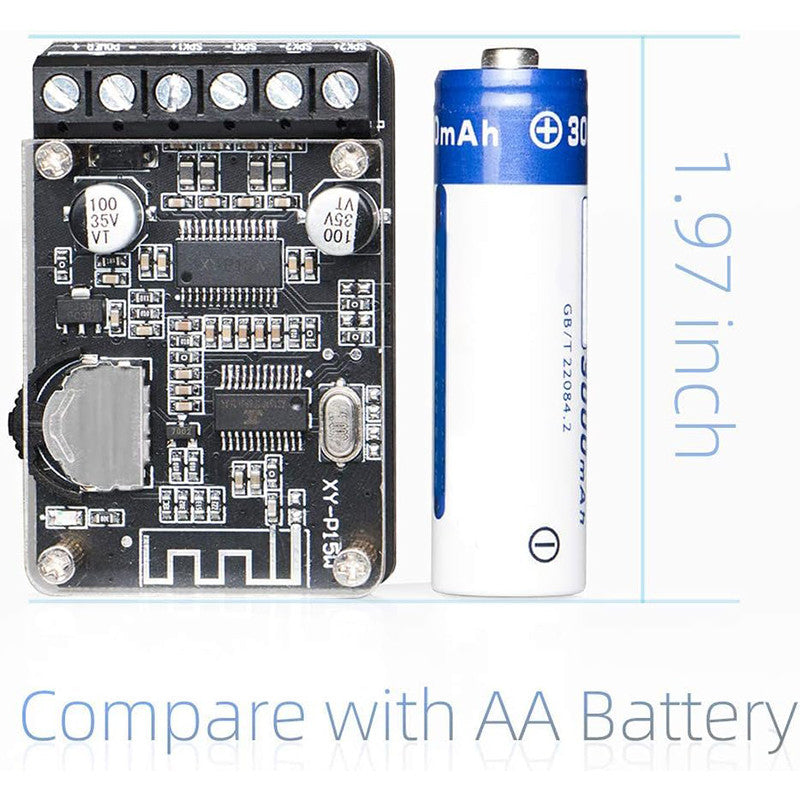 XY-P15W Bluetooth 5.0 stereo 30W+30W audio High power digital amplifier power amplifier board  10W/15W/20W Stereo